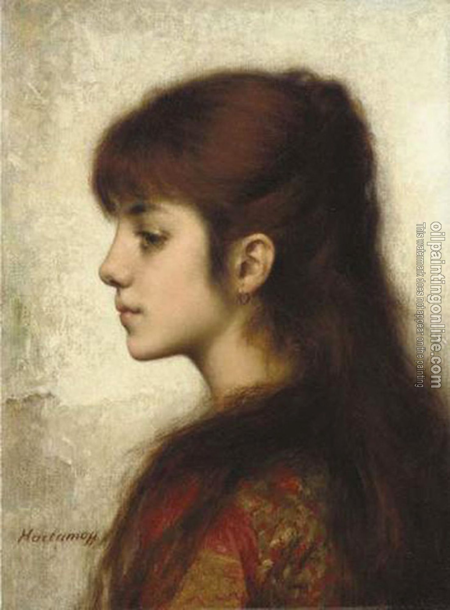 Harlamoff, Alexei Alexeievich - Contemplation